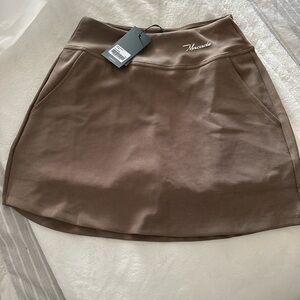 Macade Brown Air Skirt